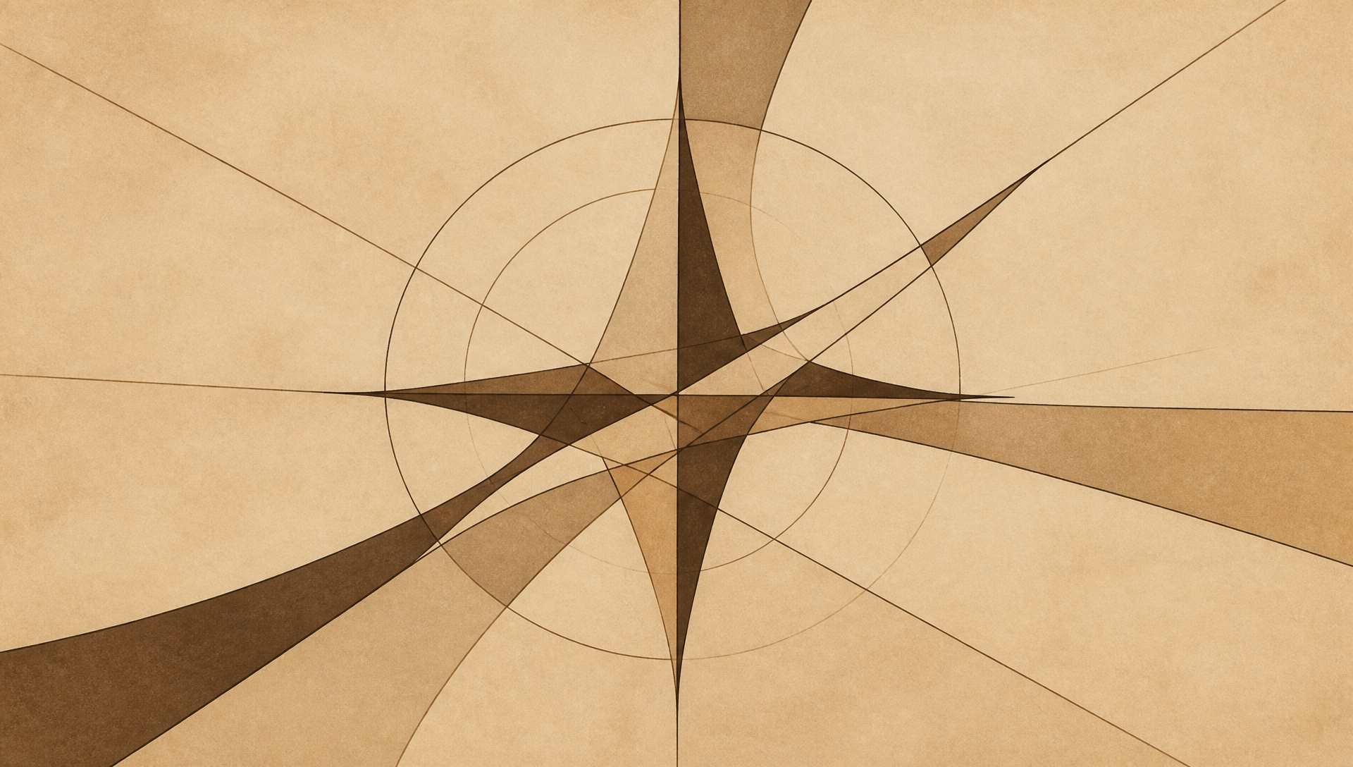 Abstract geometric paths suggesting multiple directions and mandates.