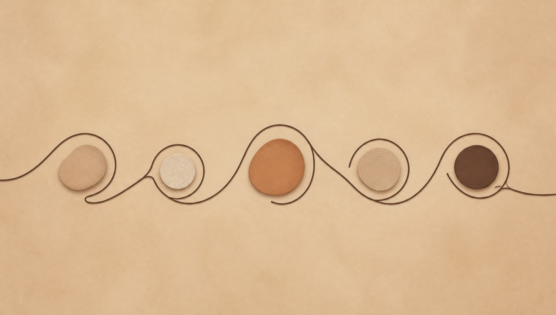 A continuous line connecting five points, representing the Hawkman process from assessment to transfer.